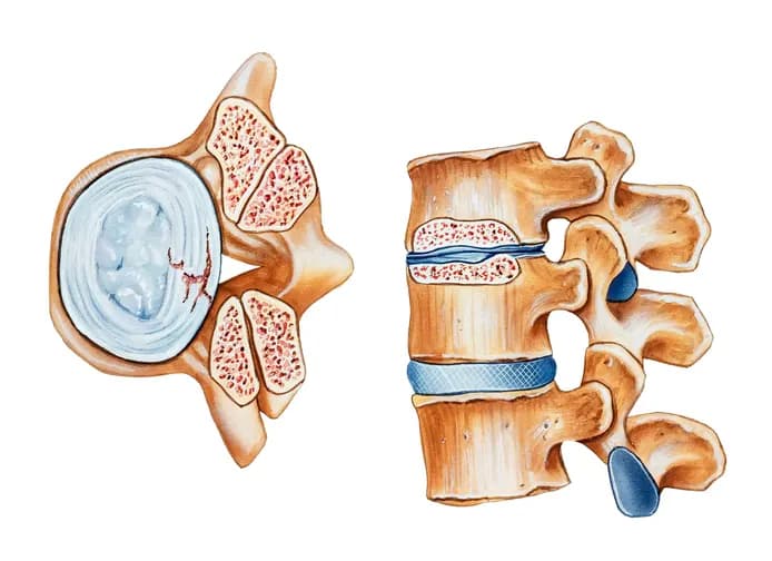 Spinal stenosis treatment illustration
