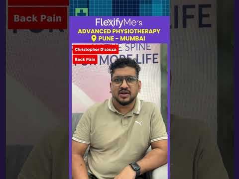 Christopher dsouza  back pain recovery testimonial video — Borivali, Mumbai