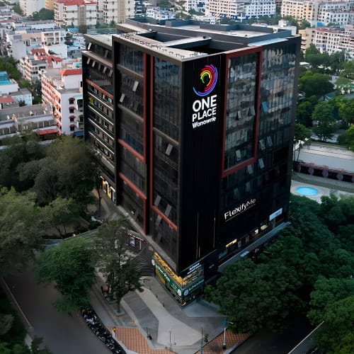 FlexifyMe physiotherapy center building — NIBM