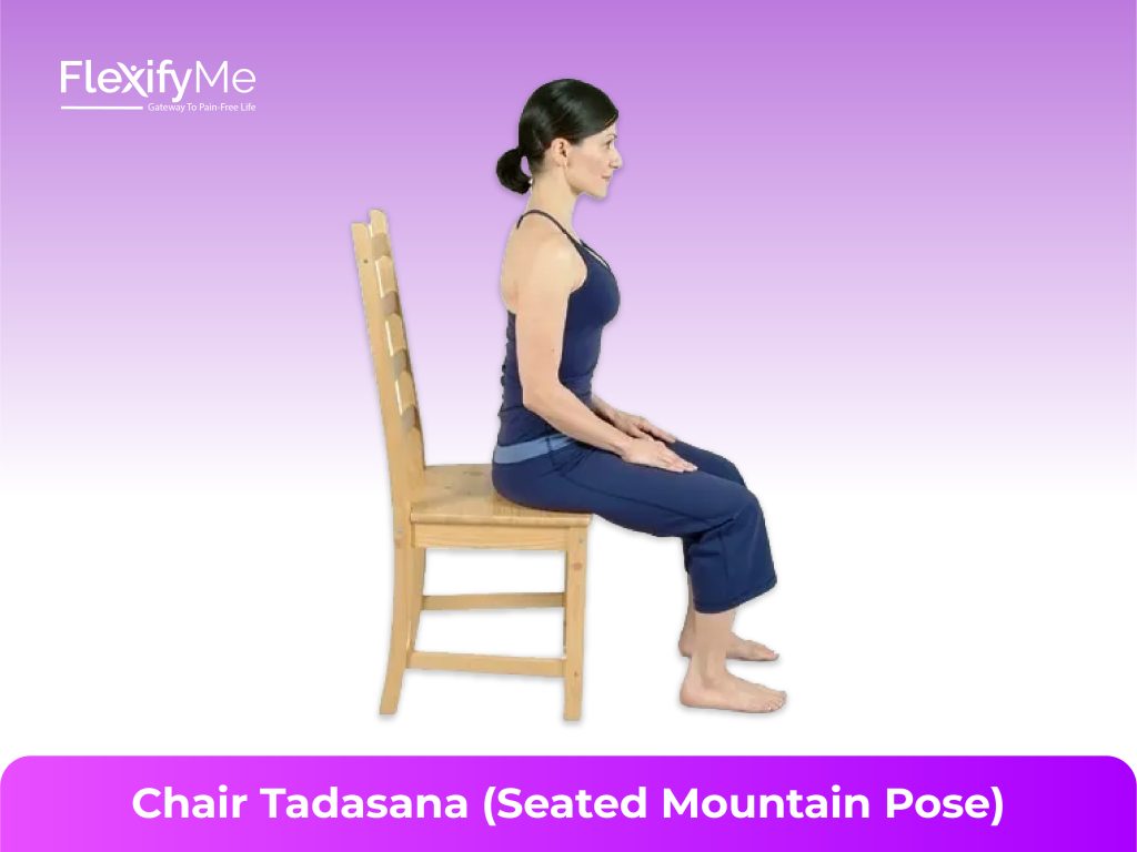 Chair Tadasana (Seated Mountain Pose)