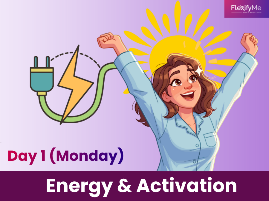 Day 1 (Monday) – Energy & Activation