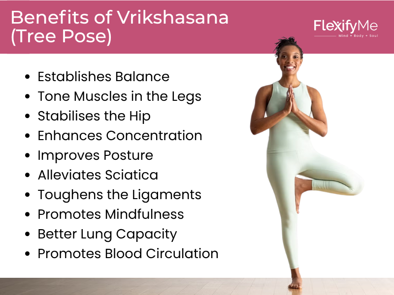 Benefits of Vrikshasana (Tree Pose)