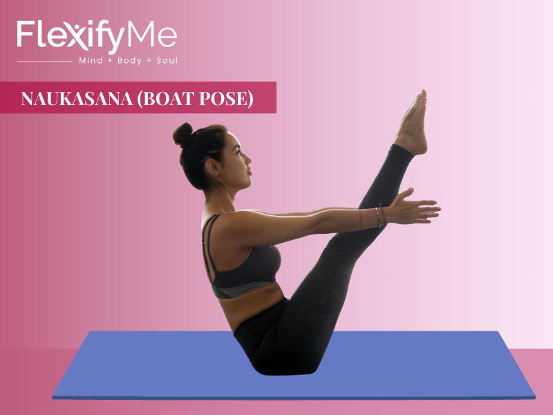 Naukasana (Boat pose)