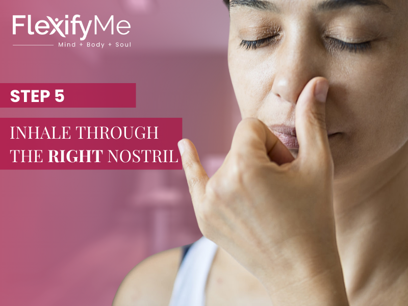Inhale Through the Right Nostril