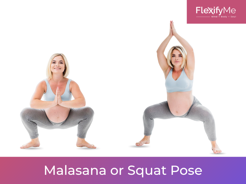 Malasana or Squat Pose