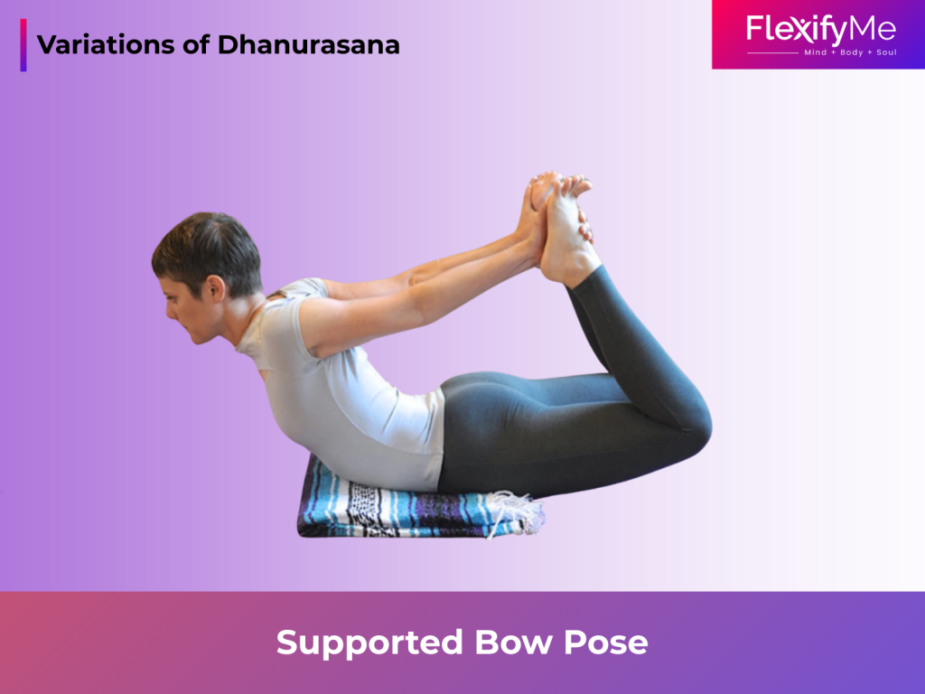 Supported Bow Pose