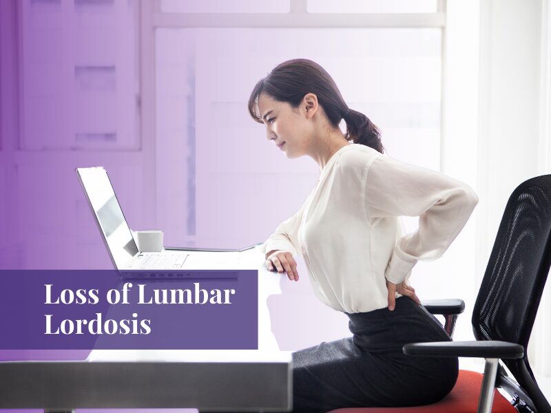 Loss of Lumbar Lordosis