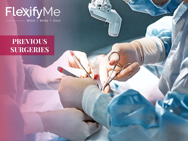 Previous Surgeries