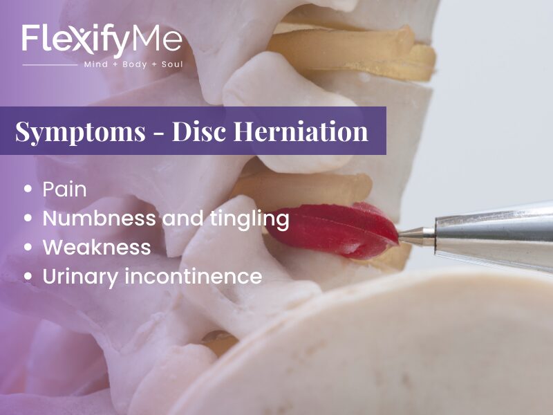 Disc Herniation Symptoms