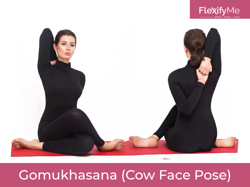 Gomukhasana (Cow Face Pose)