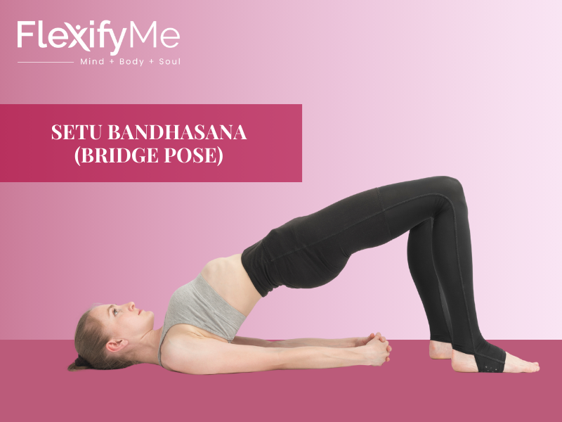 Setu Bandha Asana or Bridge Pose