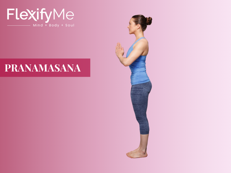 Step 12: Pranamasana