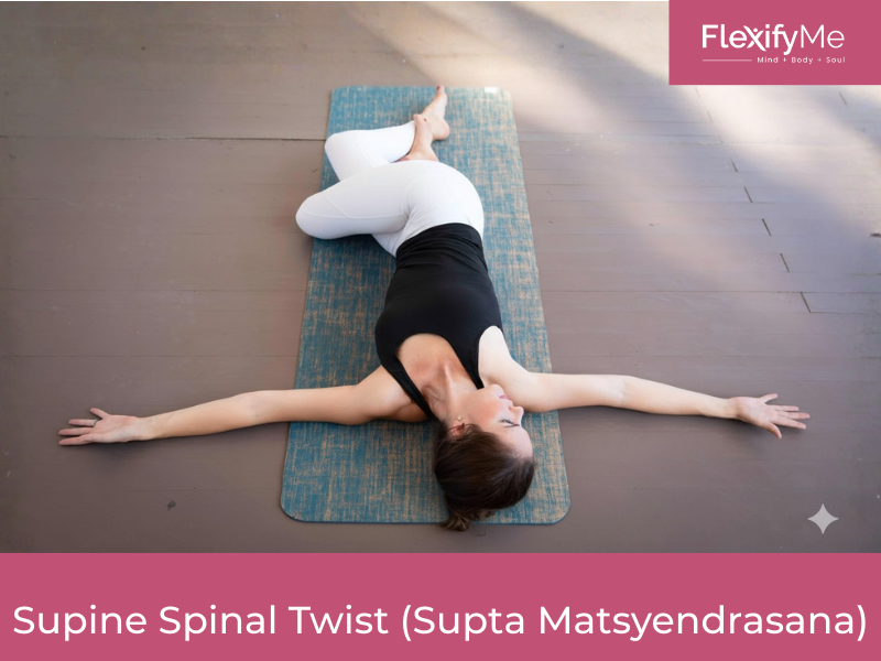 Supine Spinal Twist (Supta Matsyendrasana)