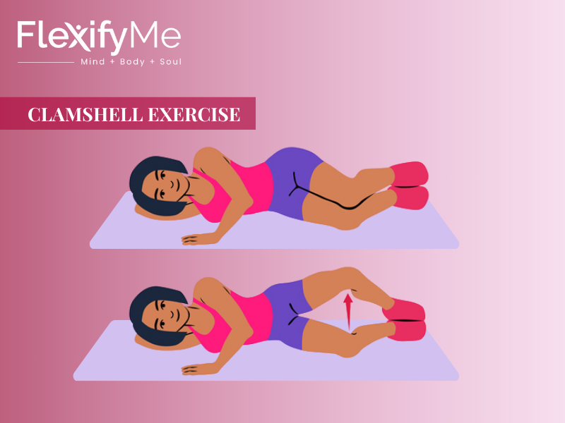 How To Do Clamshell Exercise Benefits Variations How To Do Clamshell Exercise Benefits Variations