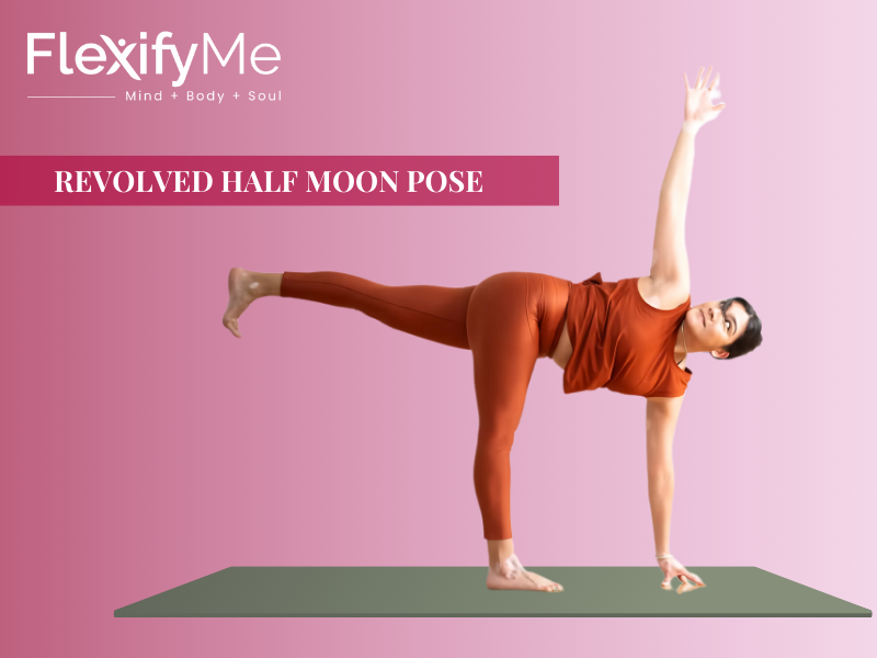 Revolved Half Moon Pose