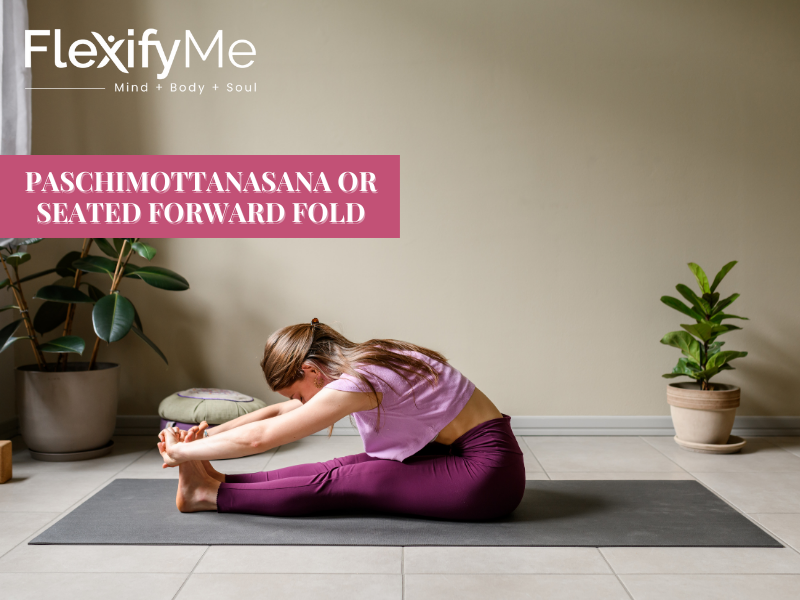 Paschimottanasana or Seated Forward Fold