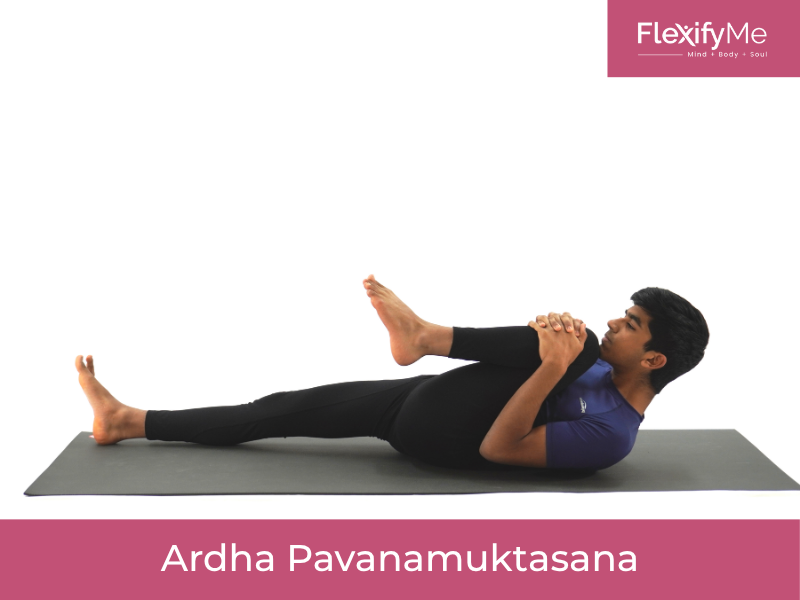 Ardha Pavanamuktasana