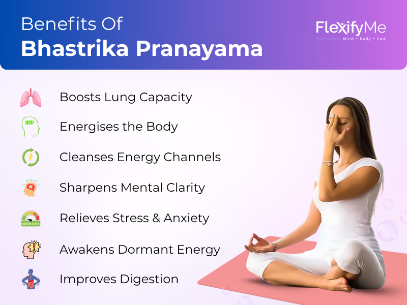 Bhastrika Pranayama Benefits