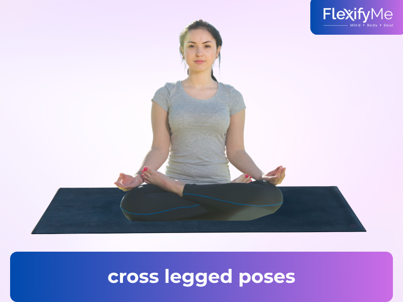 cross legged poses
