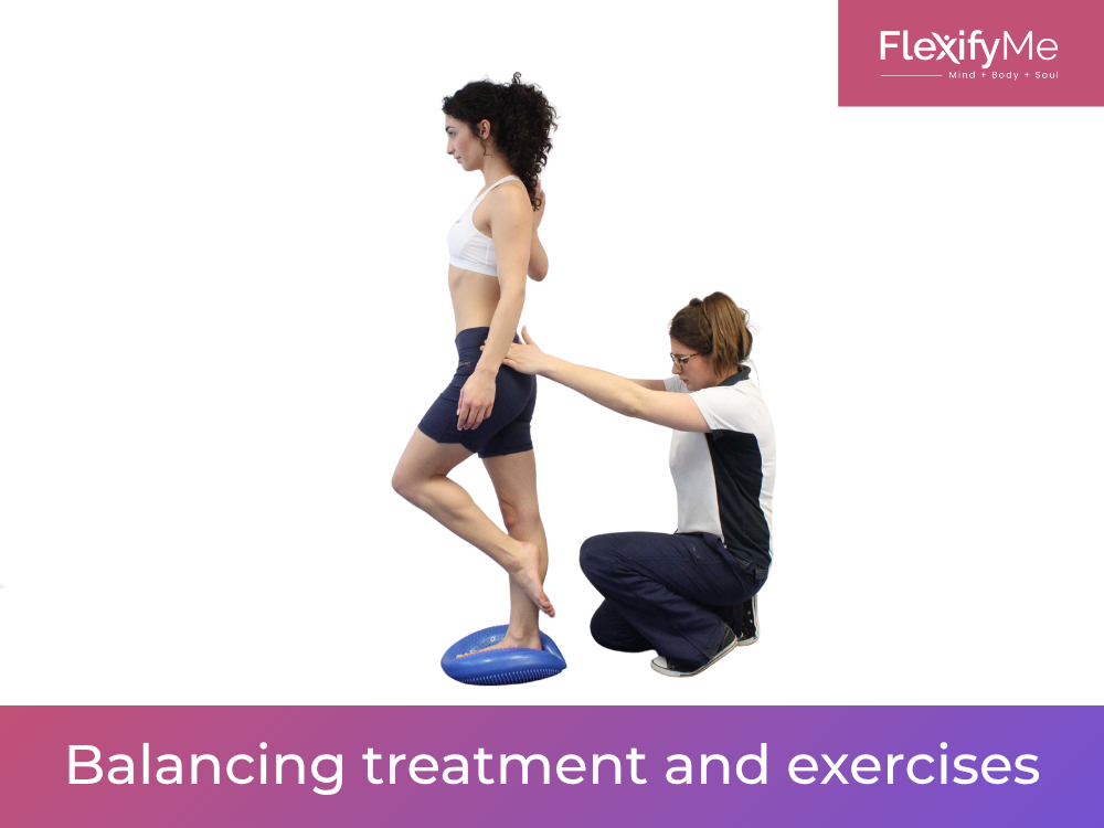 Balancing treatment and exercises