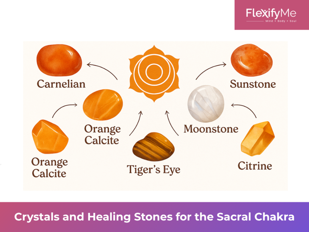 Crystals and Healing Stones for the Sacral Chakra