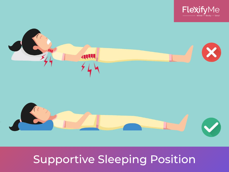 Supportive Sleeping Position