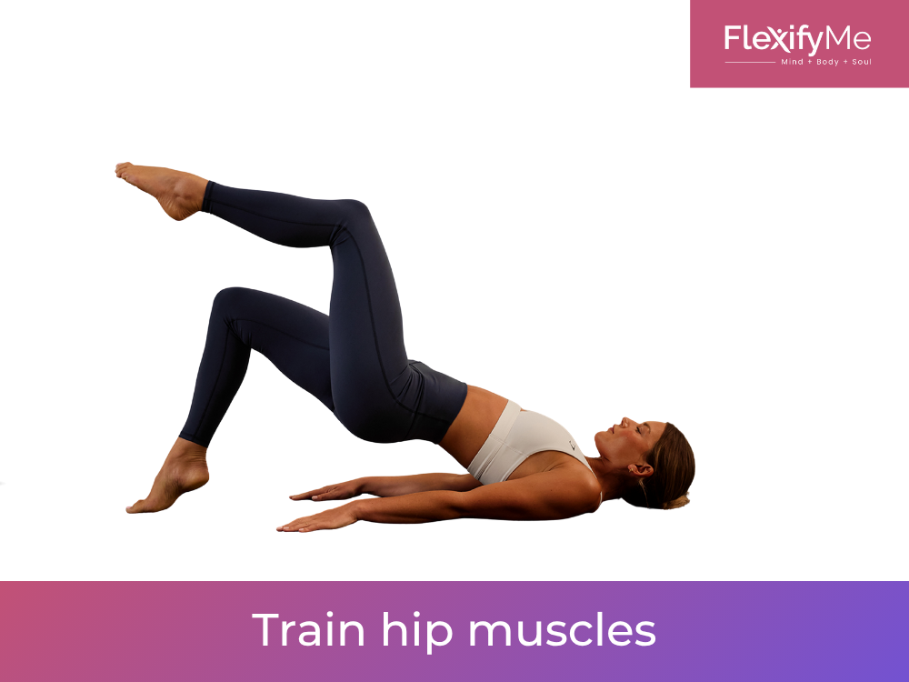 Train hip muscles
