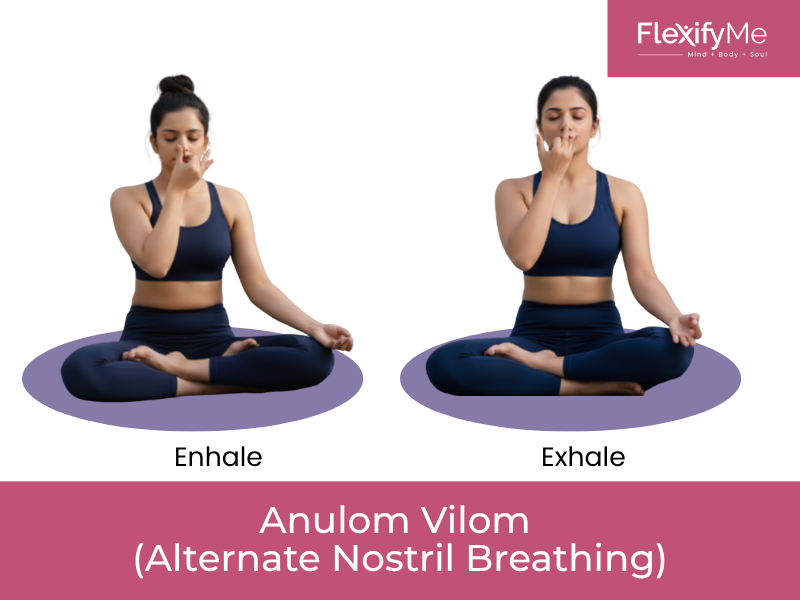 Anulom Vilom (Alternate Nostril Breathing)