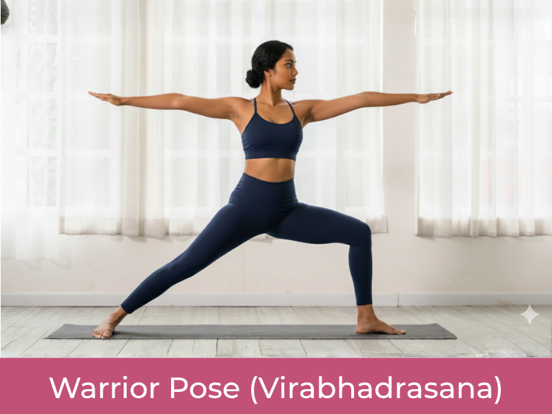 Warrior Pose (Virabhadrasana)